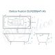 Ванна чугунная Delice Fusion DLR230647-AS 170х70 с антискользящим покрытием Ванна чугунная Delice Fusion DLR230647-AS 170х70 с антискользящим покрытием