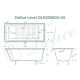 Ванна чугунная Delice Level DLR230602-AS 170х75 с антискользящим покрытием Ванна чугунная Delice Level DLR230602-AS 170х75 с антискользящим покрытием