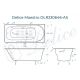 Ванна чугунная Delice Maestro  DLR230646-AS 200х85 с антискользящим покрытием Ванна чугунная Delice Maestro  DLR230646-AS 200х85 с антискользящим покрытием