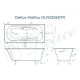 Ванна чугунная Delice Malibu DLR230607R 150x75 с отверстиями под ручки