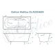 Ванна чугунная Delice Malibu DLR230609 170x75 Ванна чугунная Delice Malibu DLR230609 170x75