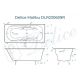 Ванна чугунная Delice Malibu DLR230609R 170x75 с отверстиями под ручки Ванна чугунная Delice Malibu DLR230609R 170x75 с отверстиями под ручки