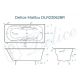 Ванна чугунная Delice Malibu DLR230628R 140х75 с отверстиями под ручки Ванна чугунная Delice Malibu DLR230628R 140х75 с отверстиями под ручки