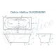 Ванна чугунная Delice Malibu DLR230629R 160х75 с отверстиями под ручки Ванна чугунная Delice Malibu DLR230629R 160х75 с отверстиями под ручки
