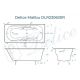 Ванна чугунная Delice Malibu DLR230630R  170х80 с отверстиями под ручки Ванна чугунная Delice Malibu DLR230630R  170х80 с отверстиями под ручки