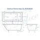 Ванна чугунная Delice Palomba DLR230620 170х70 Ванна чугунная Delice Palomba DLR230620 170х70