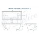 Ванна чугунная Delice Parallel DLR 220502 170x80см белый Ванна чугунная Delice Parallel DLR 220502 170x80см белый