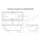 Ванна чугунная Delice Parallel DLR220502RB 170х80 с черными матовыми ручками Ванна чугунная Delice Parallel DLR220502RB 170х80 с черными матовыми ручками