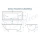 Ванна чугунная Delice Parallel DLR 220504 160x70см белый Ванна чугунная Delice Parallel DLR 220504 160x70см белый