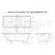 Ванна чугунная Delice Parallel DLR220506R-AS 180x80 с ручками Ванна чугунная Delice Parallel DLR220506R-AS 180x80 с ручками