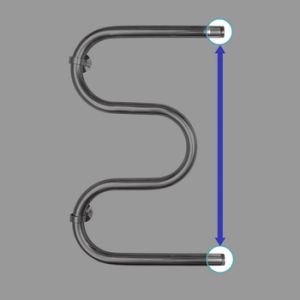 Полотенцесушитель водяной Energy Solo 600x600