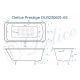 Ванна чугунная Delice Prestige DLR230601-AS 180x75 с антискользящим покрытием Ванна чугунная Delice Prestige DLR230601-AS 180x75 с антискользящим покрытием