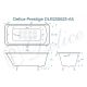 Ванна чугунная Delice Prestige DLR230623-AS 180х80 с антискользящим покрытием Ванна чугунная Delice Prestige DLR230623-AS 180х80 с антискользящим покрытием