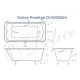 Ванна чугунная Delice Prestige DLR230624 170х70 Ванна чугунная Delice Prestige DLR230624 170х70