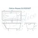 Ванна чугунная Delice Repos DLR 220507 150x70см белый Ванна чугунная Delice Repos DLR 220507 150x70см белый