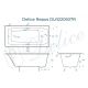 Ванна чугунная Delice Repos  DLR220507RB 150х70 с черными матовыми ручками Ванна чугунная Delice Repos  DLR220507RB 150х70 с черными матовыми ручками