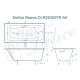 Ванна чугунная Delice Repos DLR220507RB-AS 150х70 с черными матовыми ручками Ванна чугунная Delice Repos DLR220507RB-AS 150х70 с черными матовыми ручками
