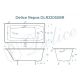 Ванна чугунная Delice Repos DLR220508RB 170х70 с черными матовыми ручками Ванна чугунная Delice Repos DLR220508RB 170х70 с черными матовыми ручками