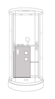 Душевая кабина Grossman GR140 100x90