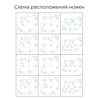 Душевой поддон RGW ST/R-W 16153100-01 100x100см белый Душевой поддон RGW ST/R-W 16153100-01 100x100см белый