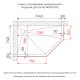 Душевой уголок RGW SV-82Gr "L" 33328282-2410L 80x120 см серый