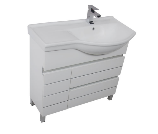 Раковина столешница AQUANET Shenxin 90 R см