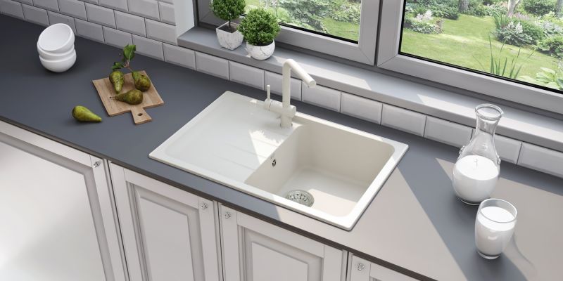 Смеситель для кухни Ulgran Quartz UQ-022-03 десерт