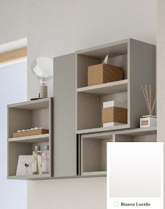 Шкаф-колонна Cezares 20x100 Bianco Lucido Eden 53148