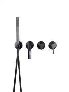 Смеситель для ванны Filarete Roun FL2122BG графит