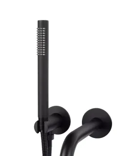 Смеситель для ванны Filarete Roun FL2122BL чёрный матовый