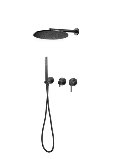 Душевой комплект Filarete Roun FL1030BG графит