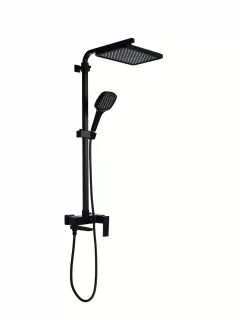 Душевая стойка Filarete Linea FL2060BL чёрный матовый