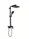 Душевая стойка Filarete Linea FL2060BL чёрный матовый