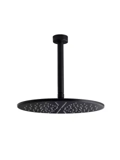 Душевой комплект Filarete Roun FL1032BL чёрный матовый