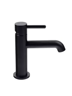 Смеситель для раковины Filarete Roun FL5020BL чёрный матовый