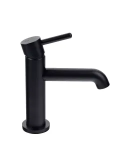 Смеситель для раковины Filarete Roun FL5020BL чёрный матовый
