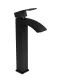 Смеситель для раковины Filarete Waterfall FL6010BL чёрный матовый