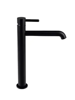 Смеситель для раковины Filarete Roun FL6020BL чёрный матовый