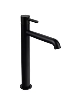 Смеситель для раковины Filarete Roun FL6020BL чёрный матовый