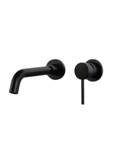 Смеситель для раковины Filarete Roun FL4020BL чёрный матовый