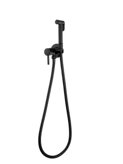Гигиенический душ со смесителем Filarete Roun FL100BL чёрный матовый
