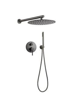 Душевой комплект Filarete Roun FL1023BG графит