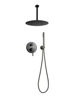 Душевой комплект Filarete Roun FL1024BG графит