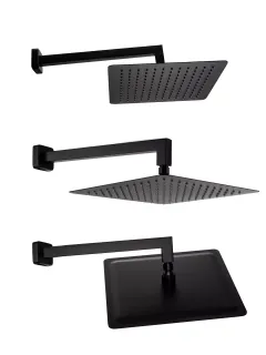 Душевой комплект Filarete Fing FL1040BL чёрный матовый