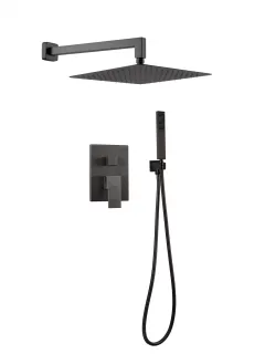 Душевой комплект Filarete Fing FL1043BG графит