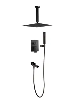 Душевой комплект Filarete Fing FL1042BG графит