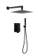 Душевой комплект Filarete Fing FL1043BL чёрный матовый