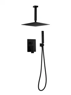 Душевой комплект Filarete Fing FL1044BL чёрный матовый