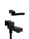 Душевой комплект Filarete Fing FL1040BL чёрный матовый