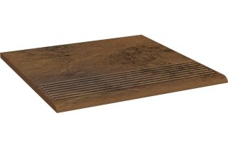 Ступень прямая Ceramika Paradyz Семир бежевая 41023, 30х30 (0,9)